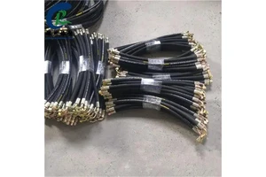Two-Layer High-Pressure Steel Wire Braided Hydraulic Oil Pipe for Construction Machinery's Oil Fuel Supply