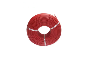 Certified XLPE Solar PV Cable Flame Retardant 4mm2 6mm2 Electric Power Single Core DC Photovoltaic Cable for Solar Panel