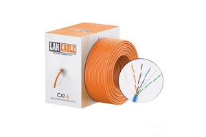 DENIXI CAT6 8-core CCA Solid Conductor 24/25 AWG 305m Indoor Network Cables CAT6 UTP FTP SFTP Ethernet Cable
