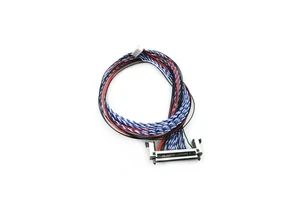 High Quality 40-Pin LVDS Controller Board Factory Customized Laptop TV Cable Flexible LCD Lvds Converter Cable Wire Harness Cars
