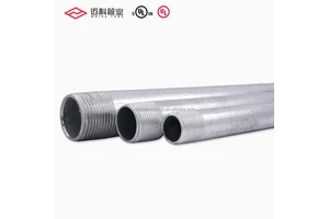 UL1242 Galvanized Steel Intermediate Metal Conduit Double-Ended Threaded Combustion-Proof for Solar Farm Renewable Energy