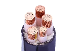 YJV22-4*185mm+1*95mm 4*240mm+1*120mm 4*300mm+1*150mm Cu/PVC/XLPE Industrial STA Armoured Power Cables