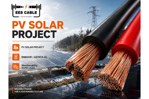 Red or Black 4mm/6mm/10mm Solar Cable Pv Cable Manufacturers for Solar System Cable