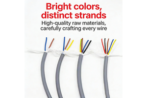 High Flexible TRVV TRVVP RVV 300/500V Multicore PVC Sheath Robot Power Cable 0.5mm2 Power Control Wire Drag Chain Cable