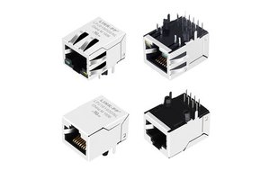 Shielded With LEDs 8P8C 5G RJ45 Ethernet Connector