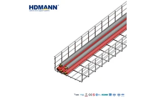 Hdmann Marine Grade 316L Stainless Steel 5.0mm Wire Basket Cable Tray for Offshore Wind Power and Renewable Energy