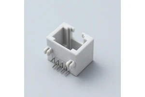 Copper RJ45 Connector Mini Network Port 8P8C 90 Degree Female Socket Interface PCB IP20