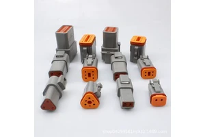 DT06-2S Dechi Type PVC Insulation Copper Conductor Waterproof Car Connector Cable with 2H-12H Male Female Plug Wiring Harness