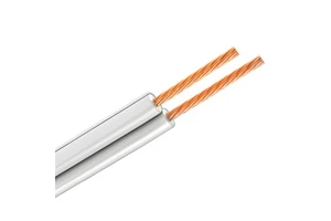 PVC Insulated Aluminum-Clad Copper Twin Flat Flexible Wire Power Cable 2*AWG12-18 300V AC/DC 70C Internal Wiring