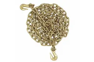 Heavy-duty Drag Chains with U-shaped Clamping Hooks for Log Transport