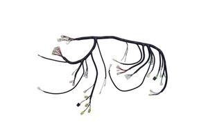 Professional Custom Wiring Harness for Industrial Equipment, Multi-Branch Design with Protective Conduit
