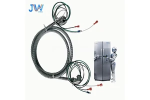 Intelligent Equipment Internal Wiring Harness Stainless Steel Conduit Wire Assembly With Pre Insulated Terminals