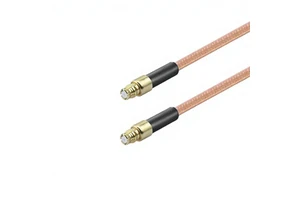 Wayiii RG316 Coaxial Cable Assembly Shielded Spiral SMP Female Connectors 50 Ohms Impedance 6GHz Frequency Silver-Coated Weather