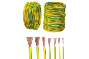 BVR Flexible Copper Cable PVC Insulated Multi Strand Conductor Building Wire for Construction