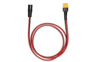 XT60 to DC5521 Male/Female Cable 1M 3M for EcoFlow Portable Power Stations Solar Panels RC Models Mobile Energy Storage Battery