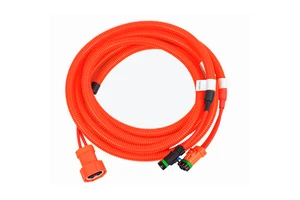 Customized Automotive Wiring Harness Kit Copper Conductor PVC Plastic Material Industrial Use for AGV/AMR Guided Vehicles