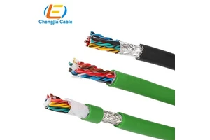 YY506 Data Transmission Cables 26/24/22AWG 2/4/6/8 Cores Twist High Flexibility TRVVPS Servo Cable Industrial Track Cables