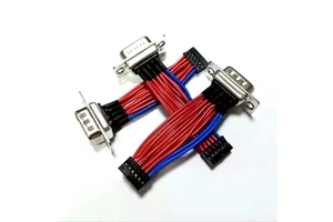 Factory custom DB connector with cable