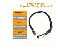 Custom Multi-Connector Wire Harness OEM ODM Cable Assembly for New Energy Battery, Industrial Automation & Robotics Equipment