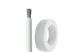 200degree Fiber Glass Heat Resistance Cable Braid Wire Silicon Fiberglass Sheathed High Temperature Cable