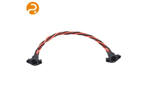 4-Core Panel Mount Circular Connector Harness for Automotive/Medical/Industrial Robot (CE/FDA Certified)