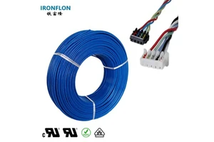 High Temperature Wire Electrical UL Cert FEP Insulated Tin Plated Copper Conductor Electronic Wire Harness UL1330