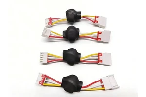 Magnetic Ring Multi-Pin Copper PVC IP68 Rated 300V Electrical Wiring Harness for Industrial Automation Electronics Equipment
