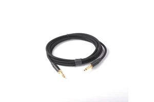 Low Interference Professional 100% Shield Braid Low Capacitance NO Loss 24AWG 3m Guitar Patch Cable With Mute 6.35mm Plug Jack