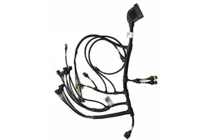 Bshine Custom Automotive Wire Harness Cable Assembly Adapter Pure Copper Conductor PVC Insulation IP67 Rating 220V 500mm Length