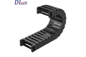 High Strength 25mm Black Nylon Plastic Cable for for CNC Machine Tools Durable Bearing Core Component 2-Year Warranty
