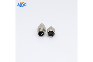 M8 IP67 Shielded Cable Connector 3/4/5 Pin Circular Sensor Connector Molded Cable Assembly