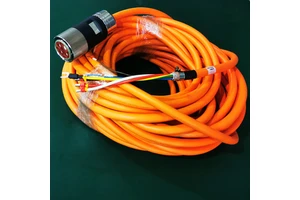 Power Cable Pre-assembled 6FX8002-5DS14-1CF0 4x10+(2x1.5)C Connector Full Thread Sz.3 for SINAMICS S120 Motor Module Dmax=20.1mm