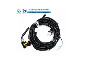 HZEMS Custom Waterproof Tyco Auto Cable Harness Wiring Harness Cable Loom Assembly Car Wire Electrical Wiring Harness Cables