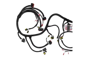 Low-Voltage Copper Core Automotive Wiring Harness PVC IATF16949 Adapter Connector Line-Speed Factory Forklift Motorcycle Car