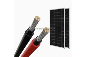 OEM Supported XLPE Insulated PV/Solar/New Energy Photovoltaic Power Cable with Tinned Copper Conductor for PV Module Wiring