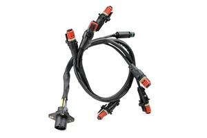 YouLong Automotive Engine Wiring Harness Replacement with Aluminum Jacket and Brass Conductor IP67 Rated for Trucks