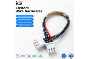 Custom XH2.5mm Pitch 3P Both End Connector Wire Harness Cable Assembly With Harness
