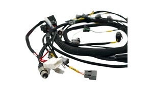 Heavy Duty Braided Automotive Engine Wiring Harness Standalone ECU Fuel Injector Ignition Coil Custom Wire Harness
