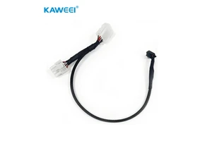Custom Braided Tube Multi-Connector Wire Harness, Molex Assembled Cable for Automotive & Industrial Device