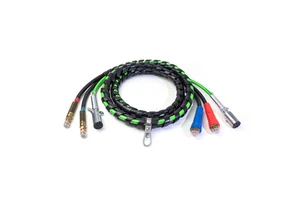 High Quality 3 in 1 Air Electrical Assemblies Power Lines Power Spiral Cable Trailer Truck Cables