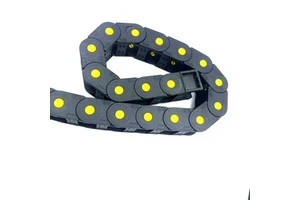 35*100mm Plastic Nylon Flexible Cable Drag Chain