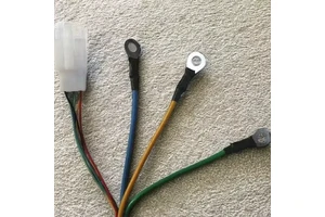 High-Temperature Resistant Extension Cord Electric Vehicle Brushless Motor Tricycle Wiring Harness in 3 4 6 Square Meters Sizes
