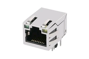 Ethernet RJ 45 Female Single Port 8P10C Gigabit POE Modular Jack 10 Pin RJ45 Connector