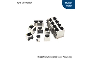 Shielded RJ45 Female Connector SMT / Horizontal / Vertical RJ45 Network Jack for Ethernet Interface