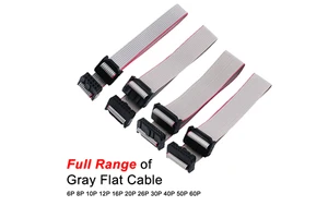 Custom IDC Flat Cable 2.54mm Pitch FC Ribbon Cable UL2651 Wiring Harness 100mm Internal Wiring of Digital Camera Scanner Printer