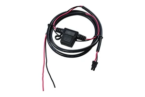 Custom Waterproof IP67 Nylon Wiring Harness Molex 5557 2Pin Middle Type Plug Inline 3A Fuse Holder for Marine Applications