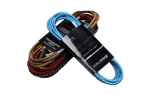 Factory Custom Aluminum Alloy Guitar Cables 3m 5m 10m Electric Guitar Accessories Made in China