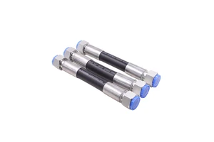 Oil Resistant Pipe Steel Wire Braided Tube Flexible Hydraulic Pipe Tube 2SN 19MM Hose Assembly