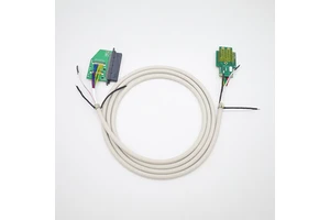 High-Density 84C 40AWG 50 FEP Insulated Silver-Plated Copper Ultrasound Cable Assembly For System To Probe Handle Connection