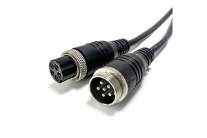 Custom GX20 6 Pin Waterproof Aviation Connector Cable Absolute Encoder Cable Servo Feedback Wire